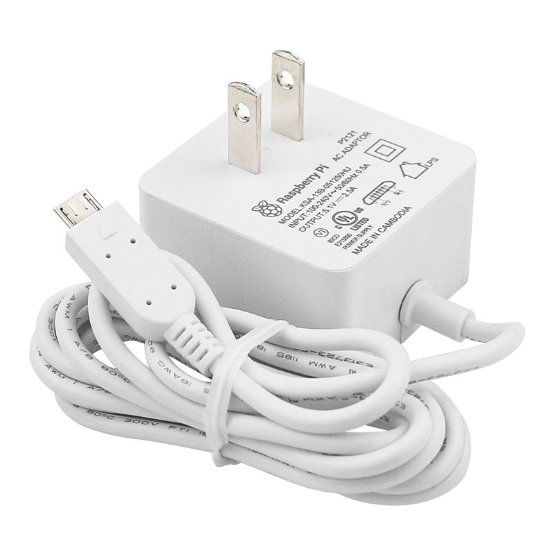 Raspberry Pi Official Power Su - Pi Power Supply ulasan dan harga