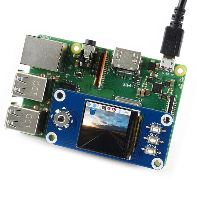 HAT For Raspberry Pi 1.3In IPS - Pi Zero ulasan dan harga