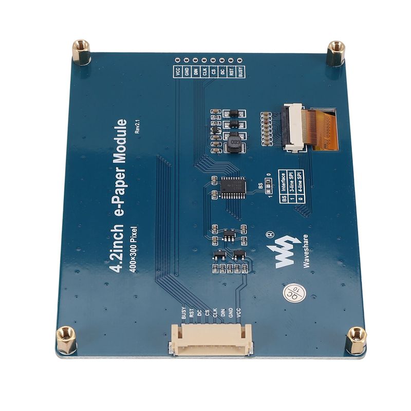 Waveshare 4.2 Inch E-Ink Displ - Raspberry Pi 4 ulasan dan harga
