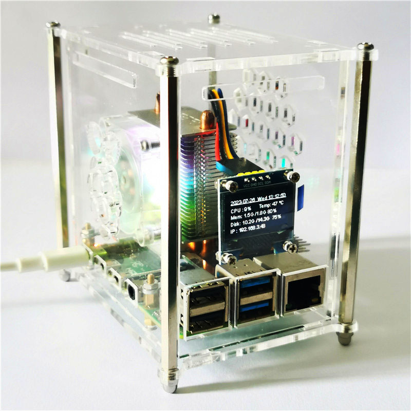 Raspberry Pi 4 Model B PWM ICE - Pi 4 Case ulasan dan harga