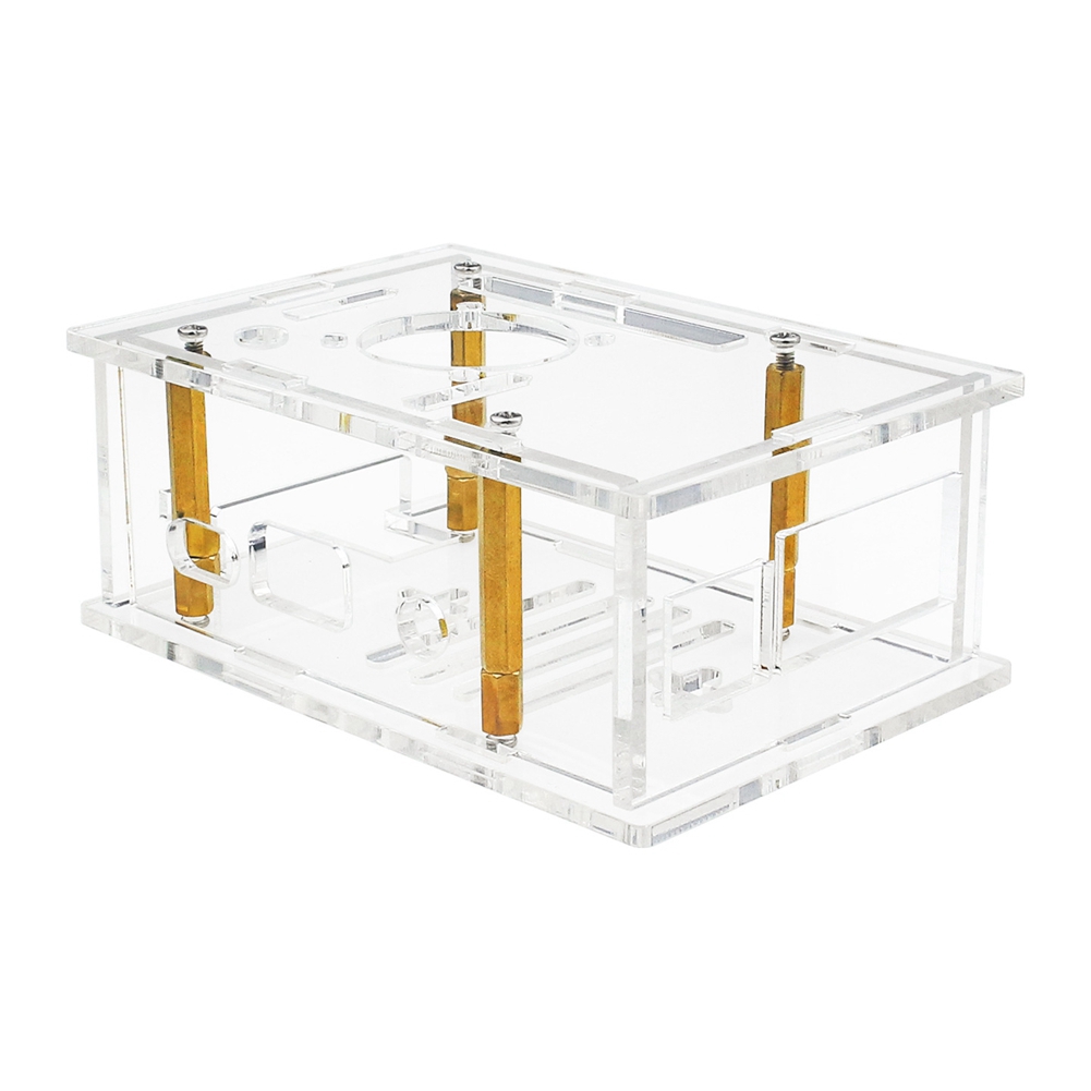 B27B Cooling Fan& Acrylic Prot - Pi 4 Case ulasan dan harga
