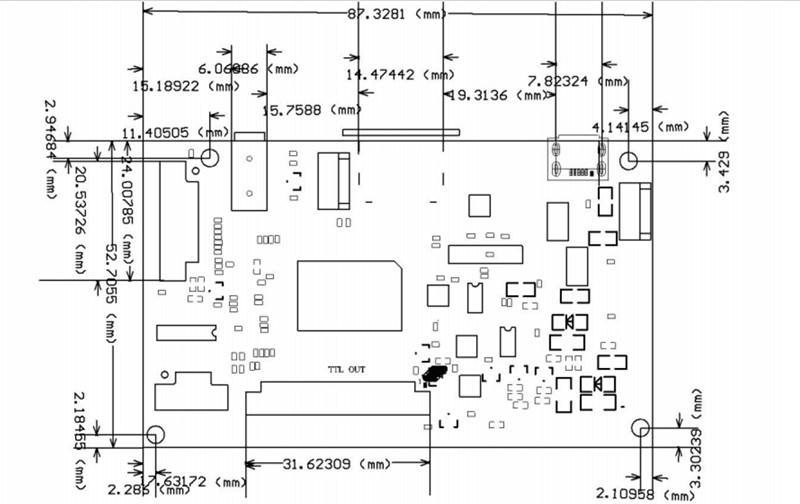 HDMI+Audio 40pin LCD Driver Co - Raspberry Pi Kit ulasan dan harga