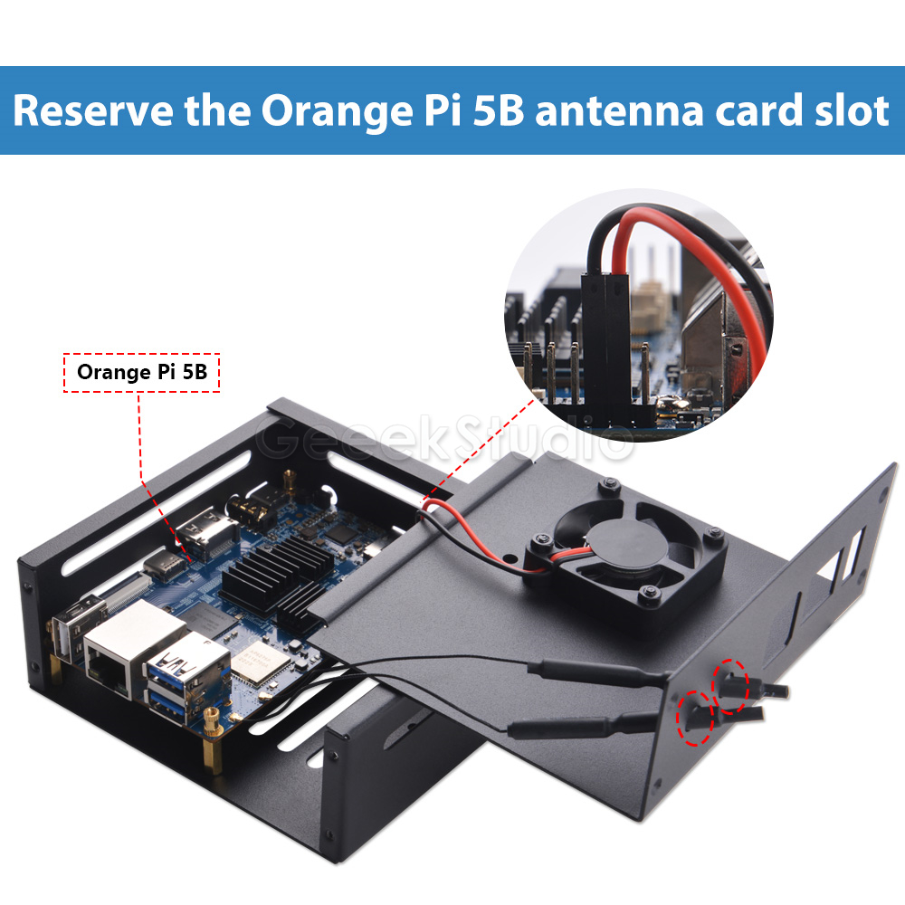 Orange Pi 5/5B Metal Protectiv - Pi Cooler ulasan dan harga