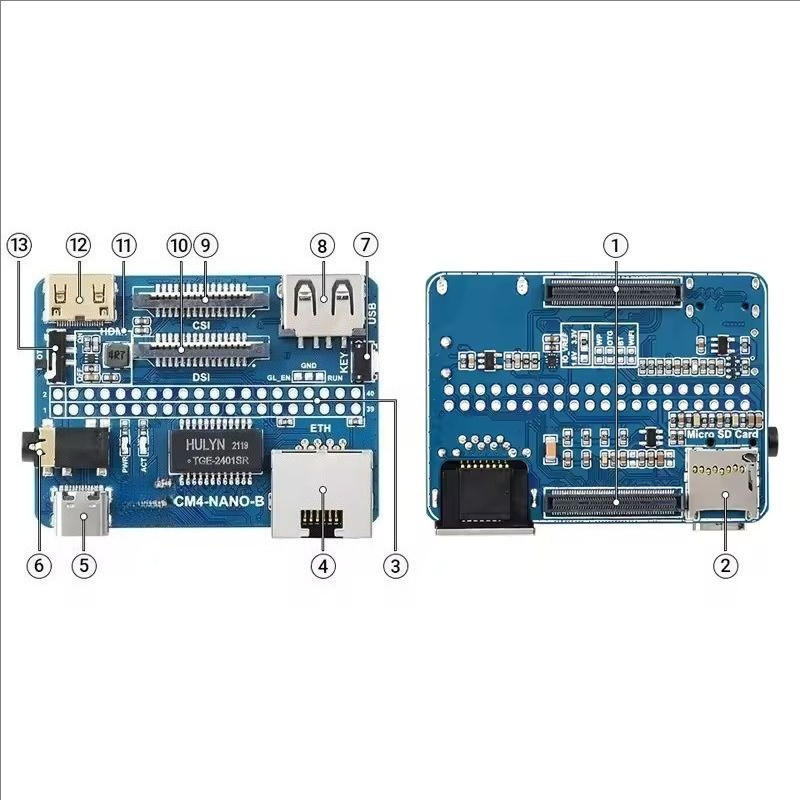 CM4 Size Expansion Board Multi - Raspberry Pi ulasan dan harga