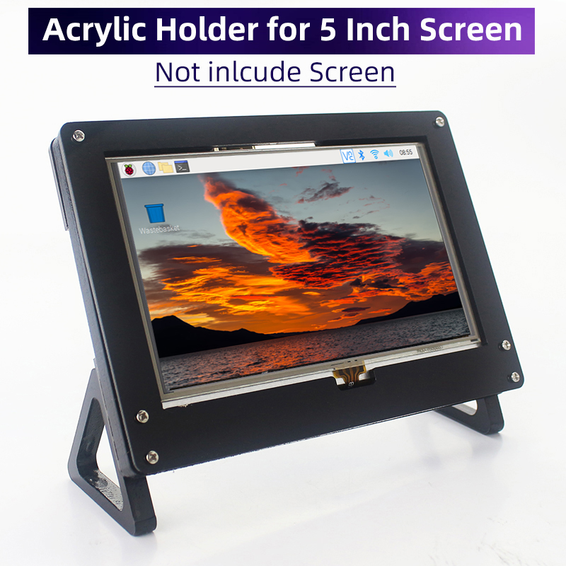 Acrylic Bracket Support Holder - Pi 5 Case ulasan dan harga
