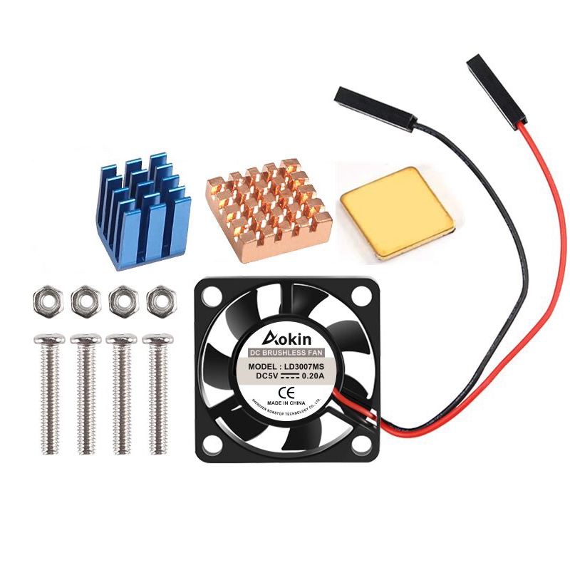 5V / 3.3V Cooling Fan With Scr - Pi Cooler ulasan dan harga