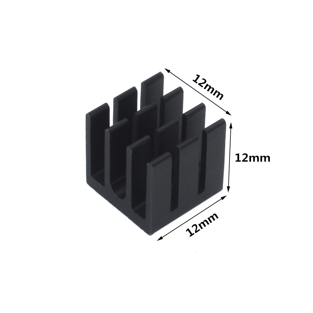 12x12x12mm 50pcs Aluminum Heat - Pi Power Supply ulasan dan harga