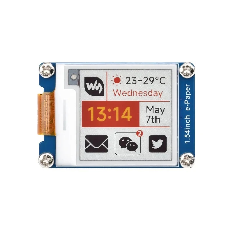 1.54 Inch E-Paper Display Modu - Raspberry Pi 4 ulasan dan harga