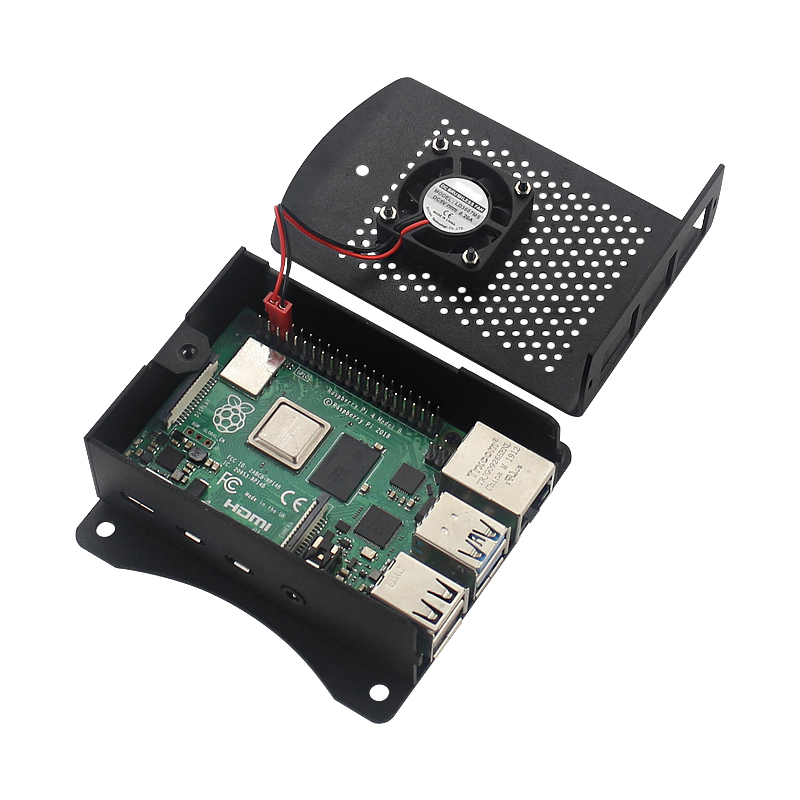 Raspberry Pi 4 Aluminum Alloy  - Pi 4 Case ulasan dan harga